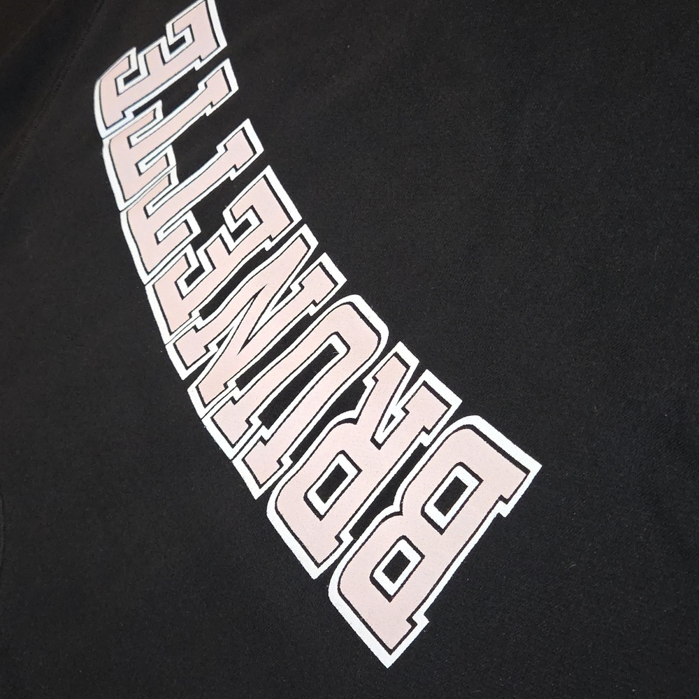 Brunette The Label "Brunette" Varsity Hair Colour Not Your Boyfriend's Crew M/L - Picture 4 of 15